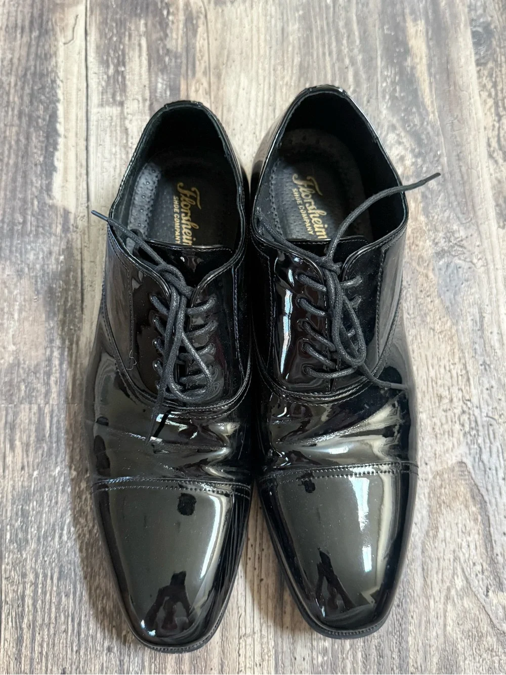 Florsheim sleek black